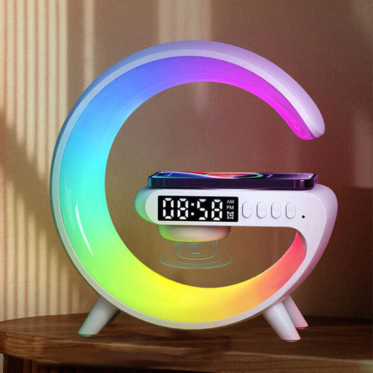 G Wireless Charger Stand Wecker Bluetooth Lautsprecher